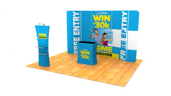 foldable trade show exhibition booth