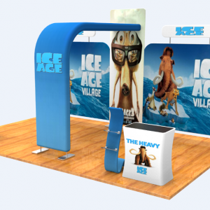 foldable trade show exhibition booth