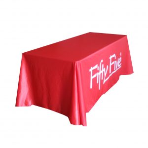 advertising table cloth/cover