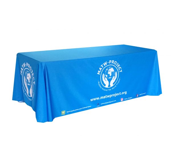 advertising table cloth/cover